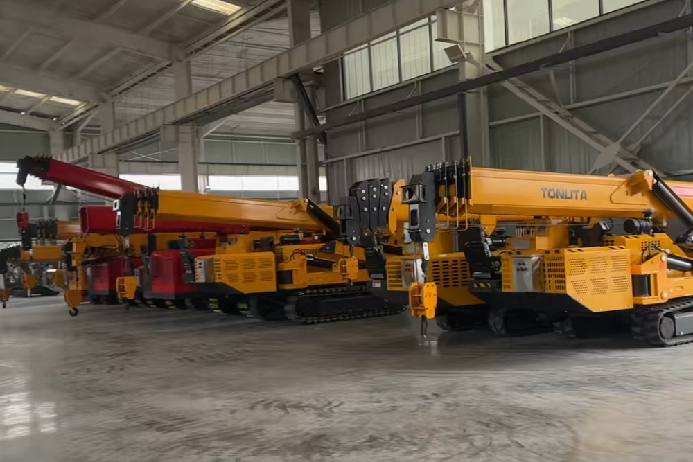 Mini Spider Crane Factory