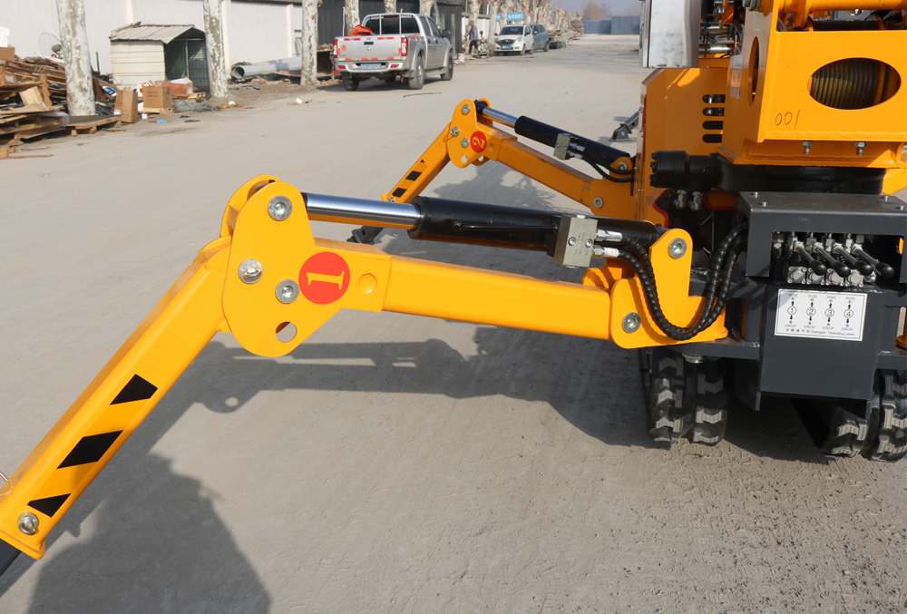 Spider Crane Stable Lifting Performance